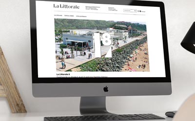 REZO 21 agence web de création de sites Internet sur mesure développe le nouveau site Internet de la Littorale #8, édition 2020 de la biennale d'art contemporain de la ville d'Anglet