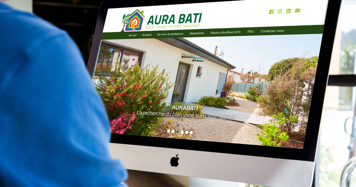 Création du site Internet WordPress sur mesure geobiologue Pays Basque responsive