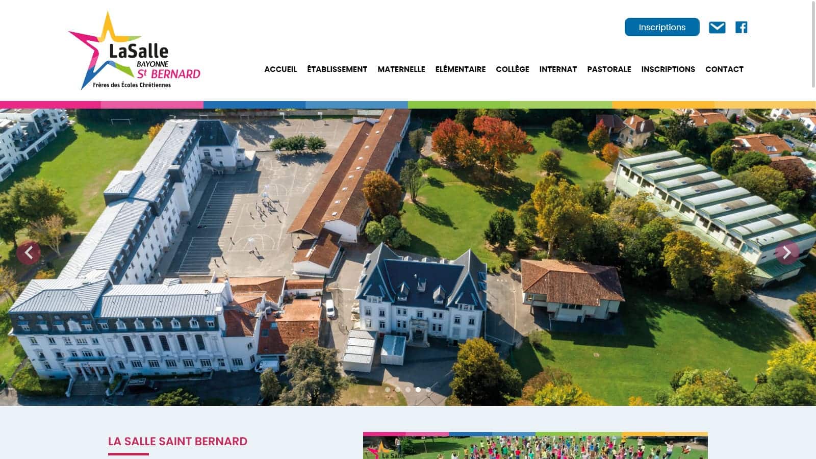 Création du site Internet WordPress sur mesure saint bernard Bayonne 1