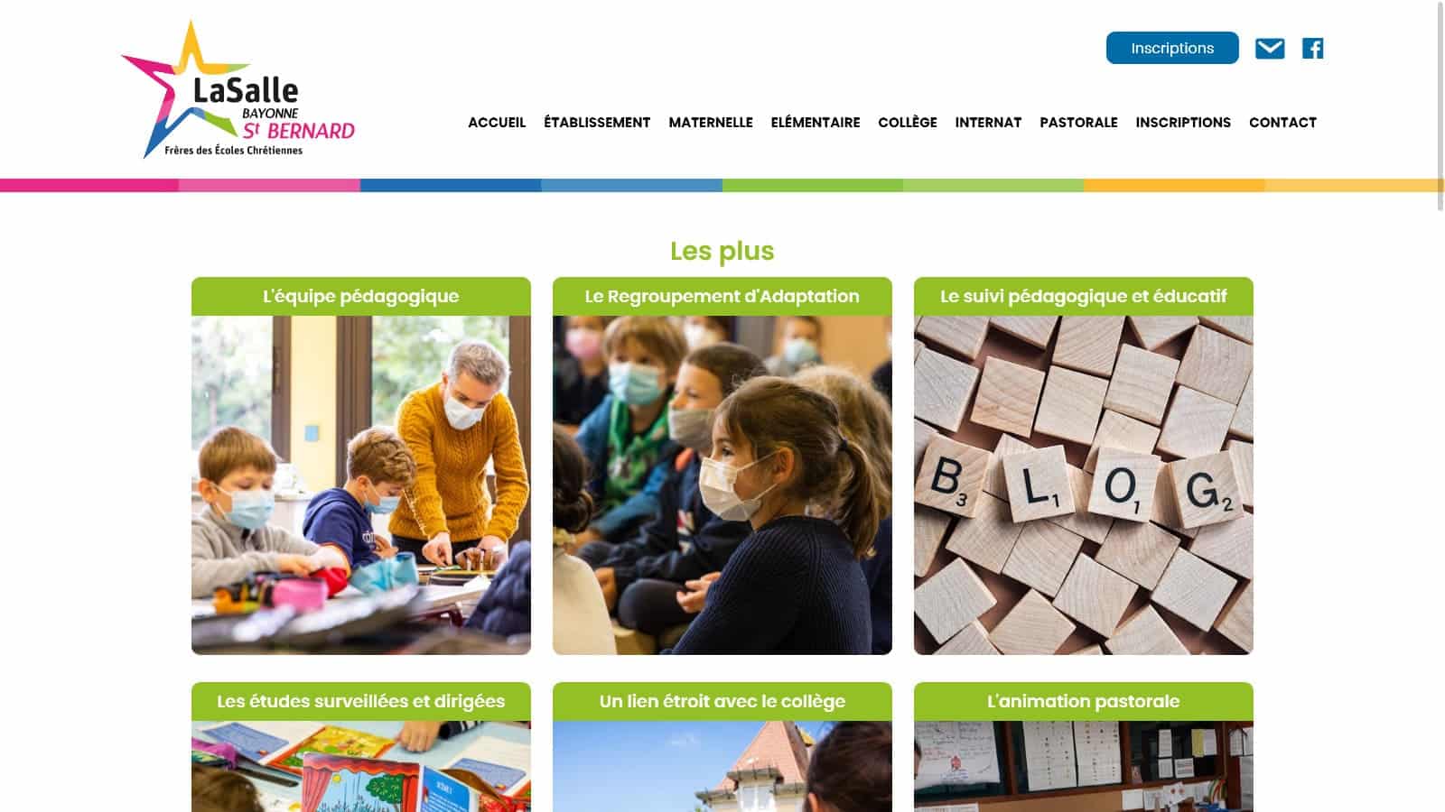 Création du site Internet WordPress sur mesure saint bernard Bayonne 3