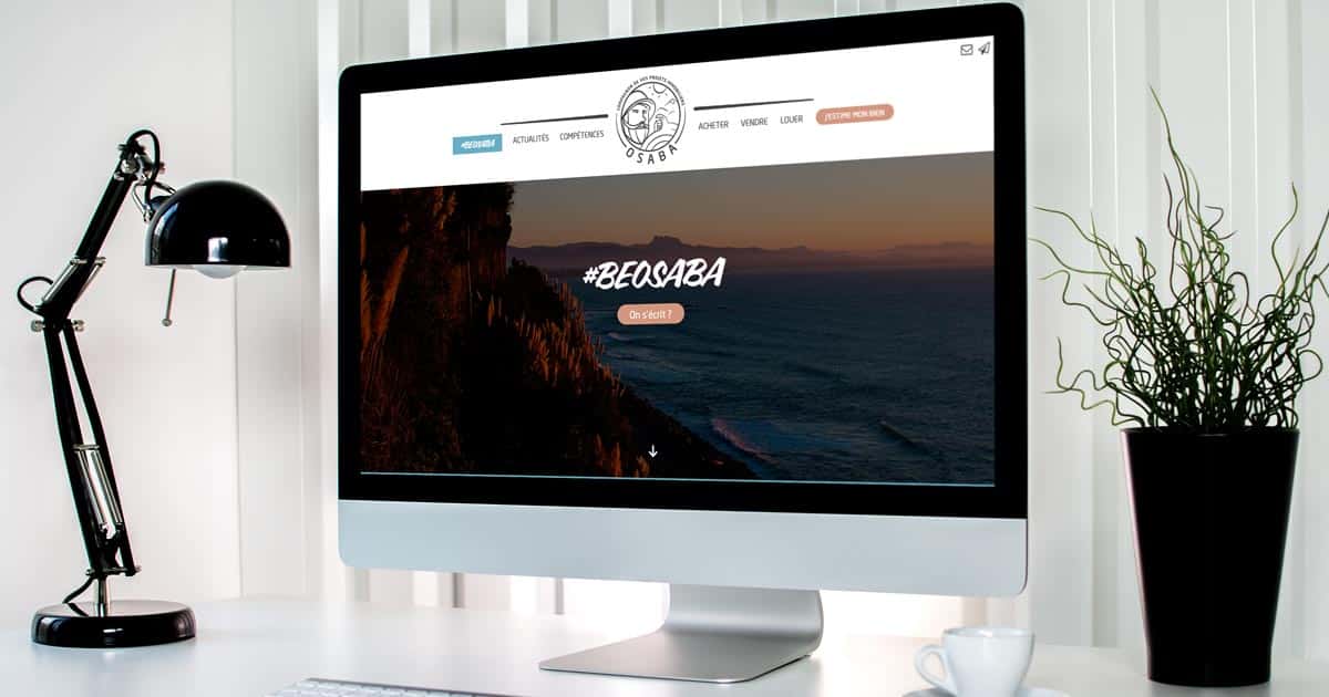 Osaba Immobilier lance son site Internet avec REZO 21