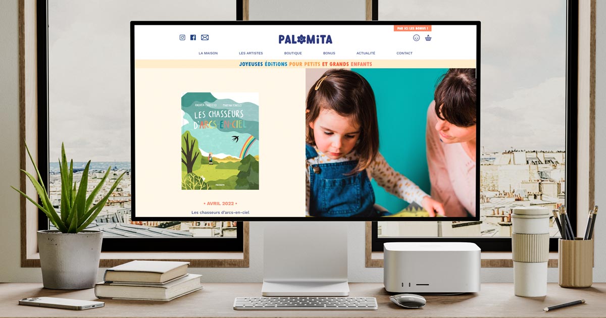 Les éditions Palomita lancent leur site ecommerce avec REZO 21