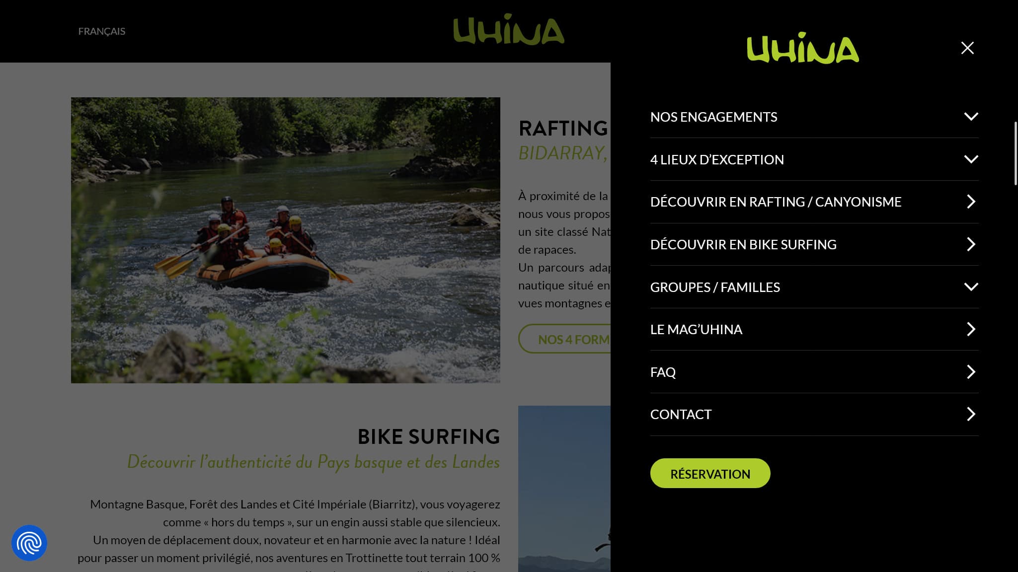 Création du site Internet WordPress sur mesure uhina Pays Basque 4