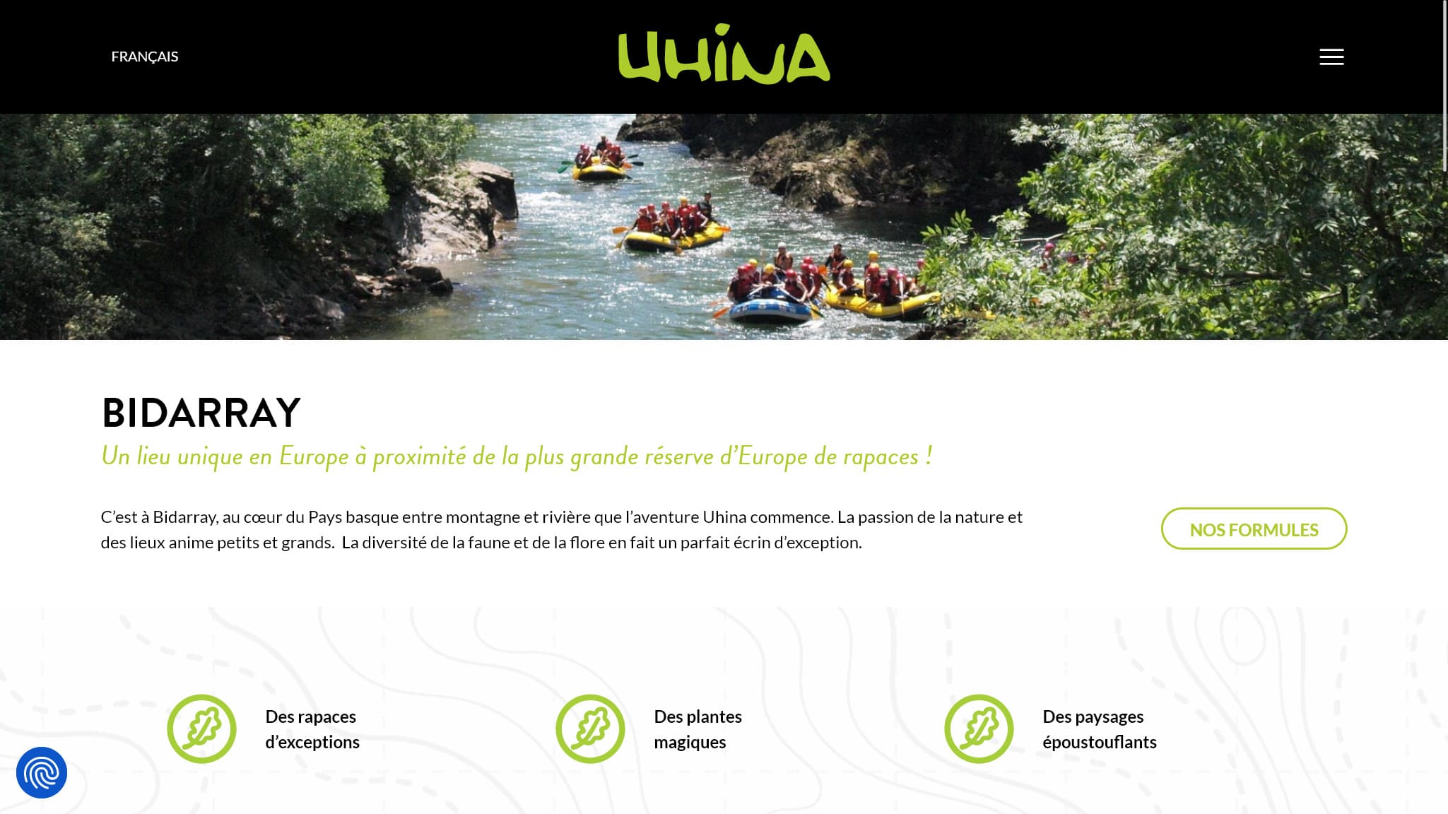Création du site Internet WordPress sur mesure uhina Pays Basque 5
