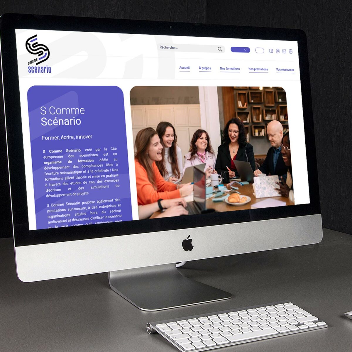 S Comme Scenario, organisme de formation