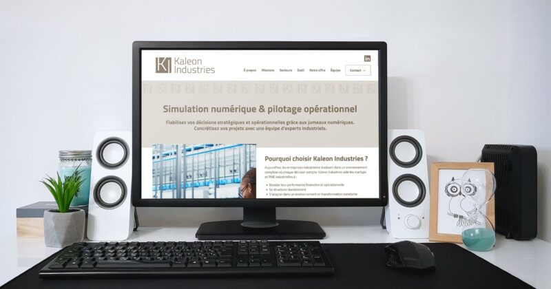 Kaleon Industries : l’optimisation industrielle mise en scène sur WordPress