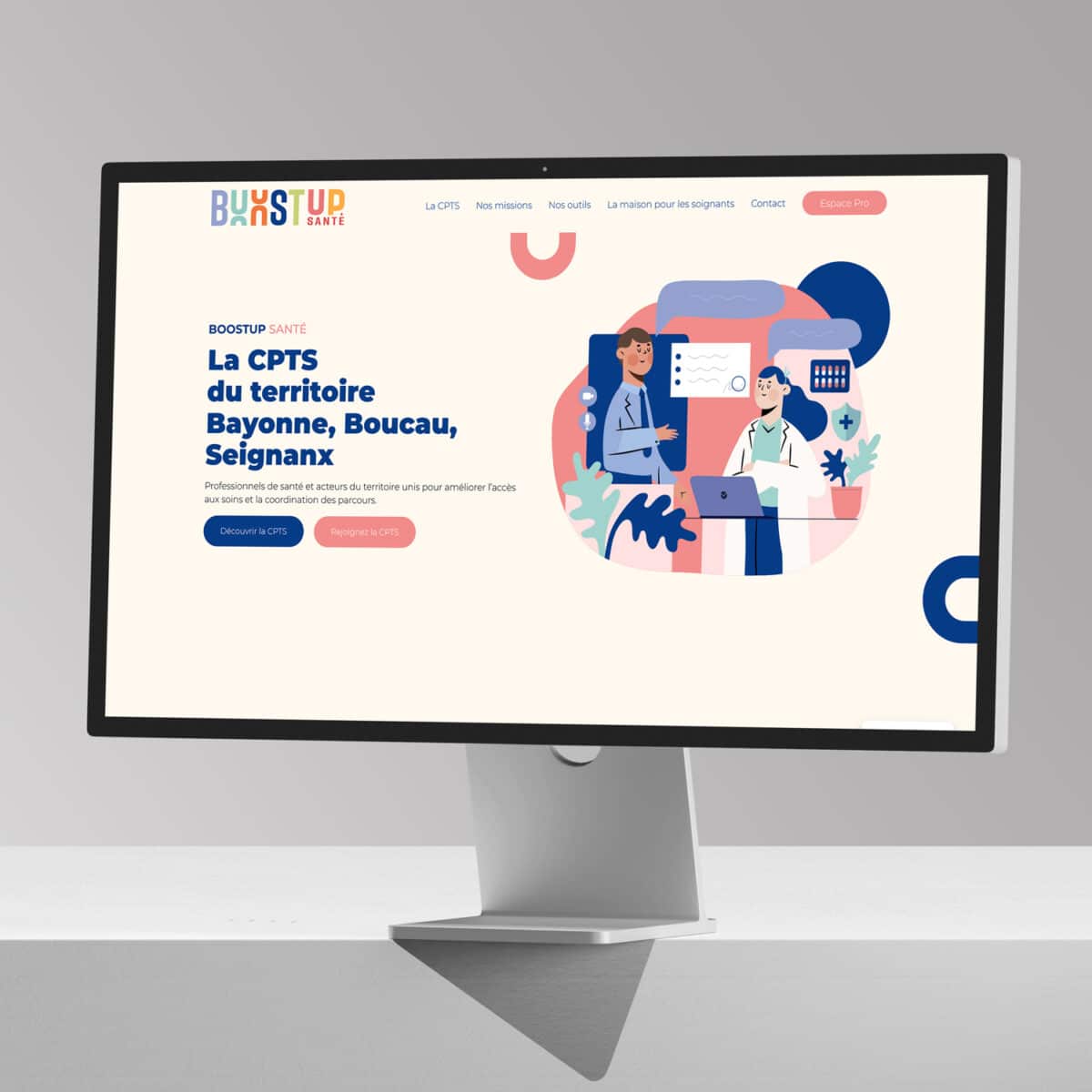 cpts boost up sante bayonne site wordpress a la une hd