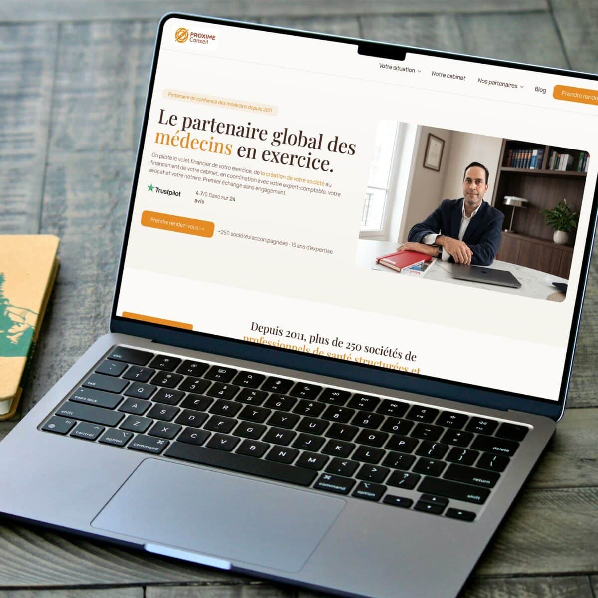site wordpress accompagnement professions liberales principale