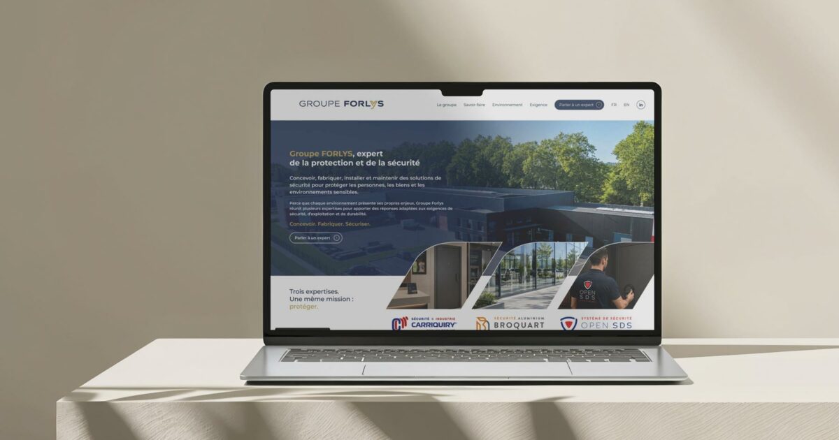 Groupe Forlys : mise en ligne express d&rsquo;une plateforme WordPress multilingue sur-mesure